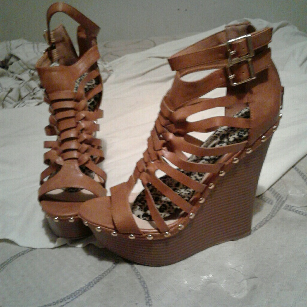 Shoe dazzle wedges